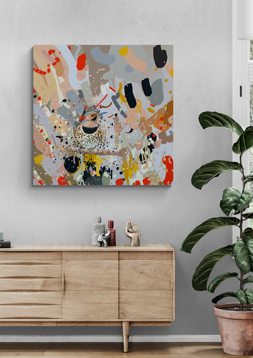Canvas 'Yellow tail'