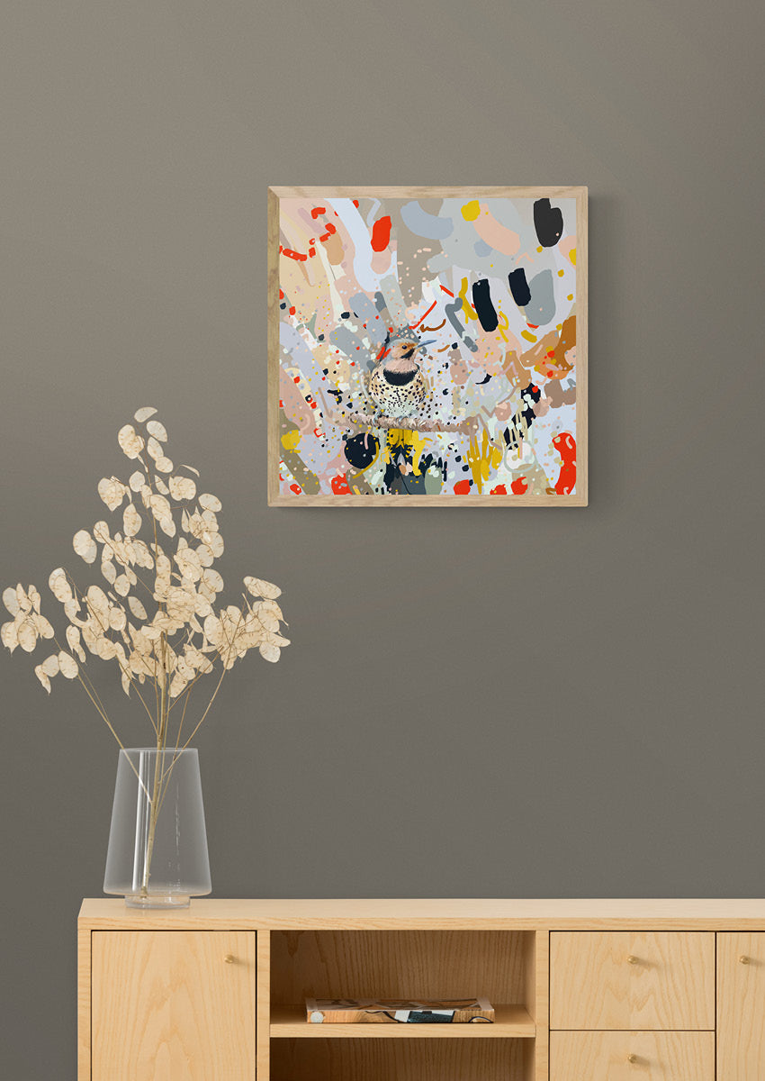 Canvas 'Yellow tail'
