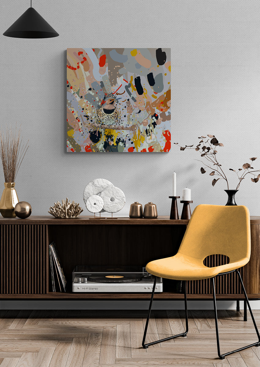 Canvas 'Yellow tail'