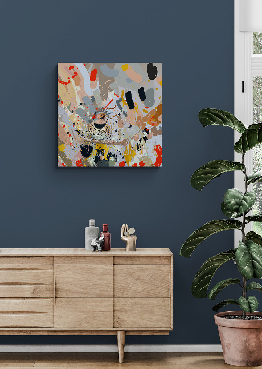 Canvas 'Yellow tail'