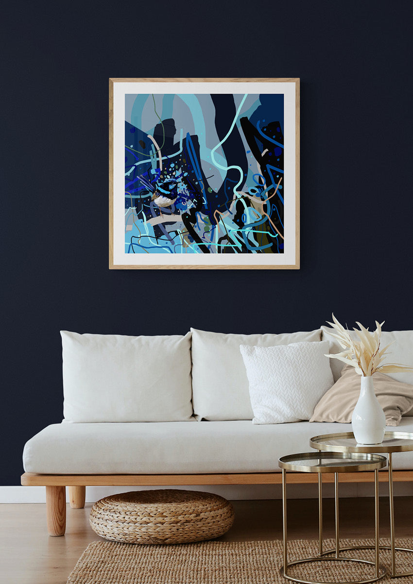 Little blue fairy wren