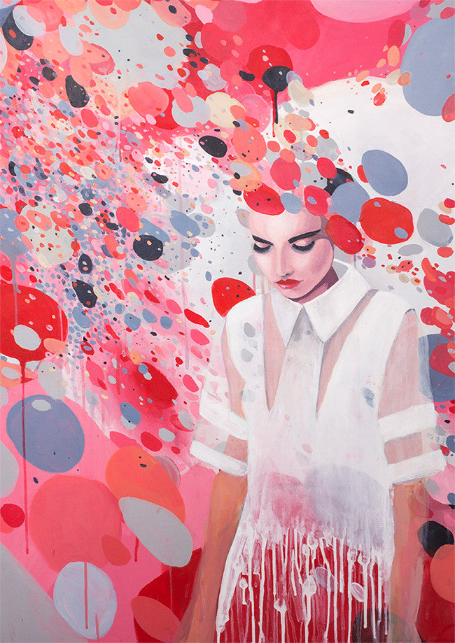 Shannon O'Neill Contemporary Australian arist art print 'Life'