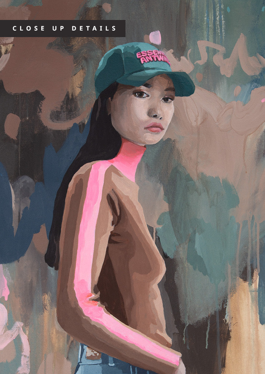 She knows - Original Painting